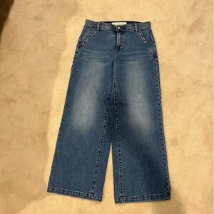 GAP Women's Blue Wide-Leg Jeans